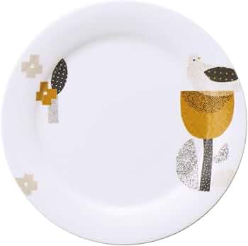 Amazon.co.jp: NARUMI(ナルミ) プレート 皿 バード&フラワー 25cm